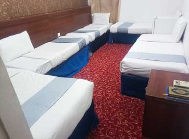 Economy Hajj Package accommodation